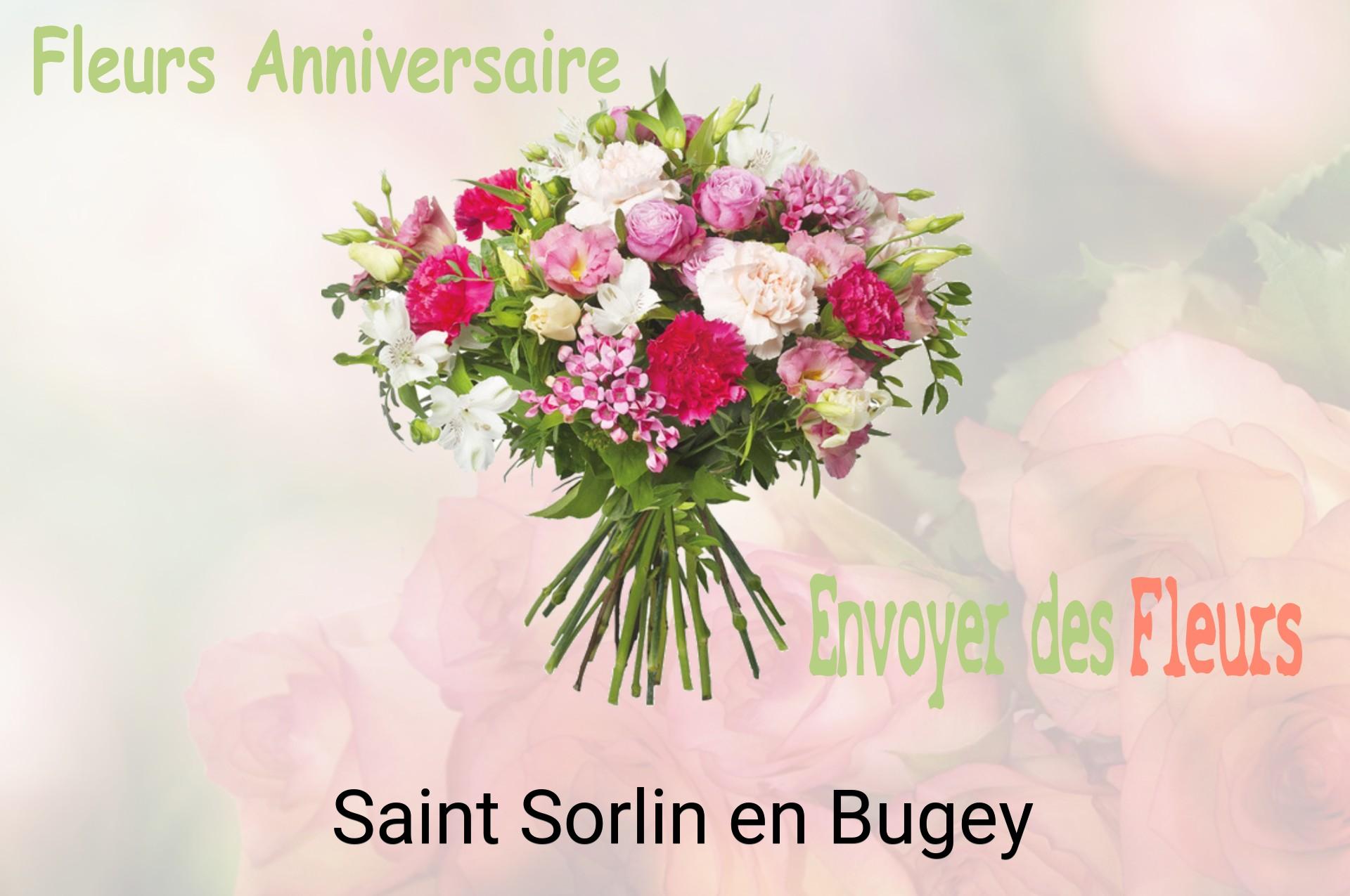 Bouquet de fleurs d’anniversaire livré à Saint-Sorlin-en-Bugey